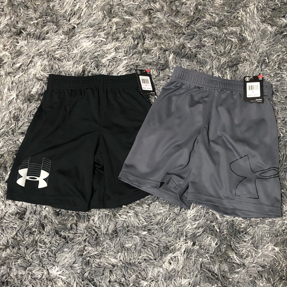 NWT 2 pairs on Under Armour shorts
